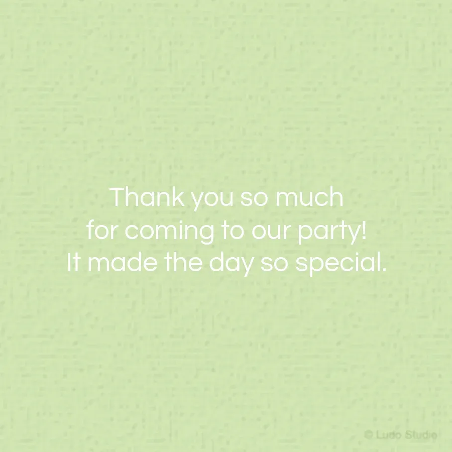 Bluey | Friends Thank You card inside right