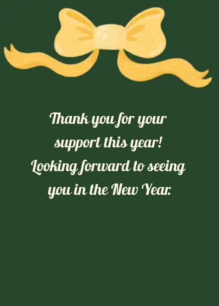 Healthy Holidays Medical card inside right