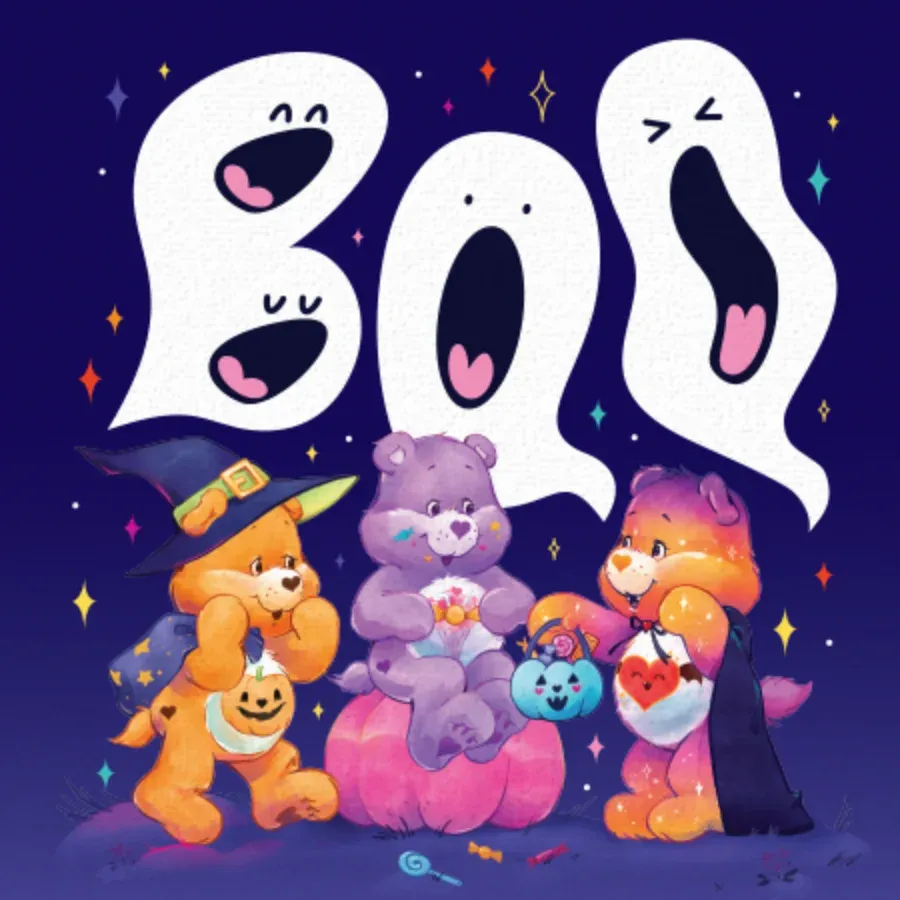 Care Bears | Spooky Cute card inside left