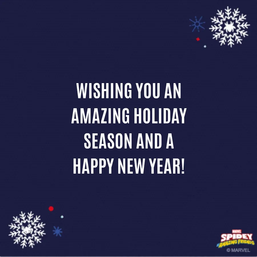 Spidey | Deck the Walls card inside right