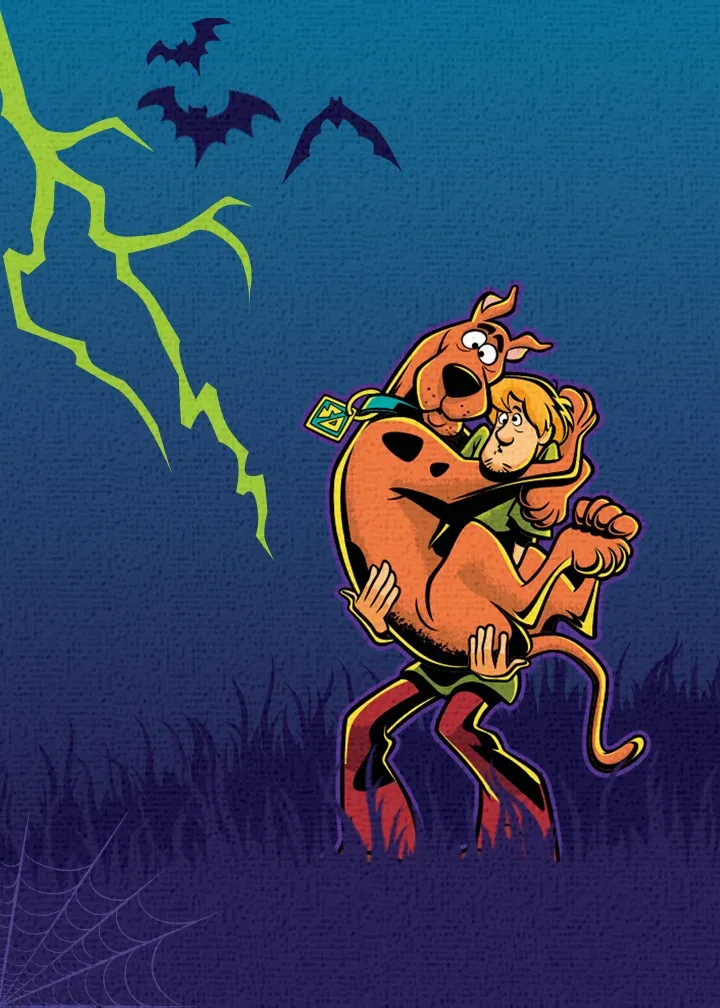Scooby-Doo | Halloween Monsters card inside left