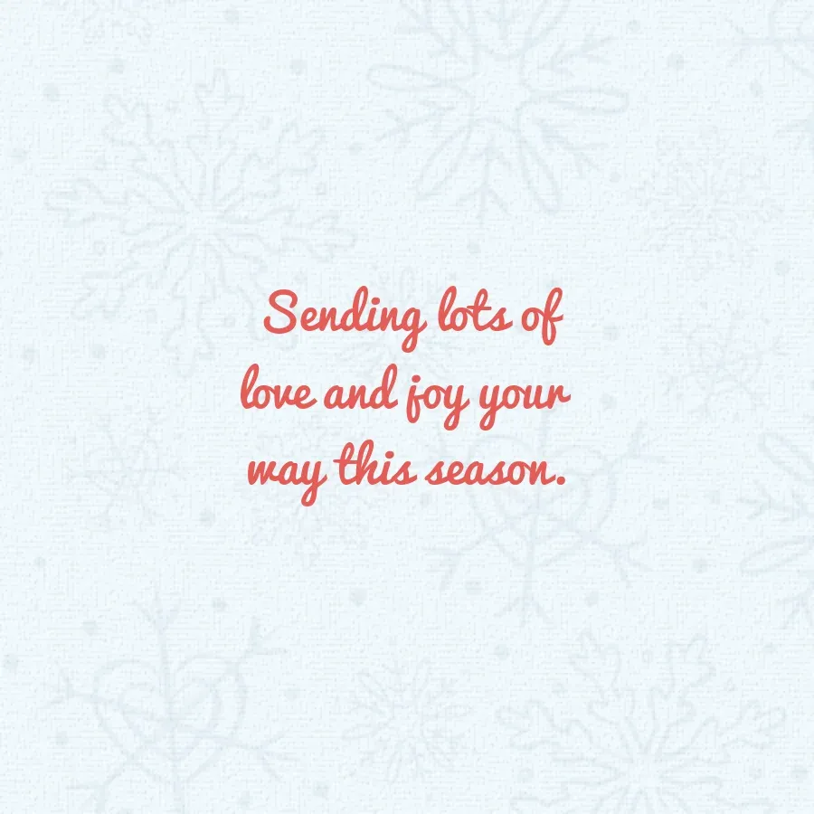 Care Bears | Snowy Mailbox card inside right