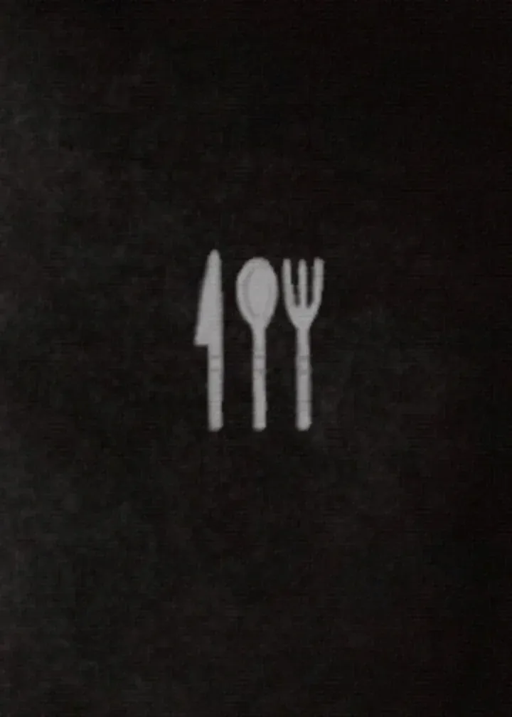 Chalk Eat Drink & Be Thankful card inside left