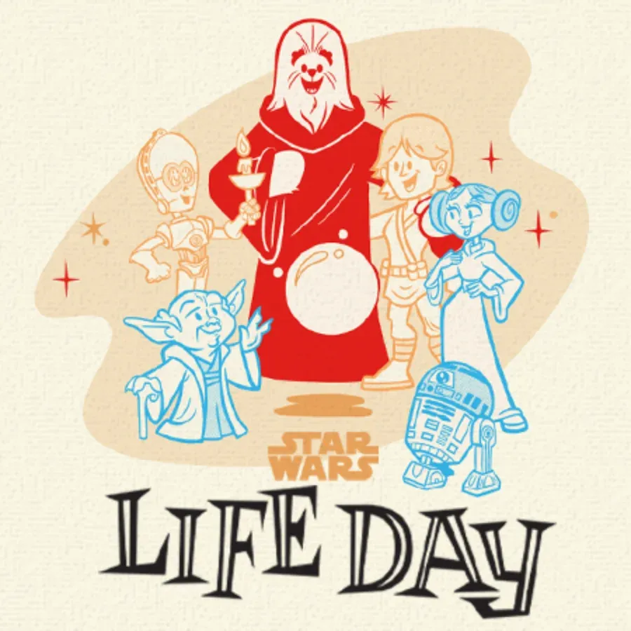 Star Wars | Life Day card front