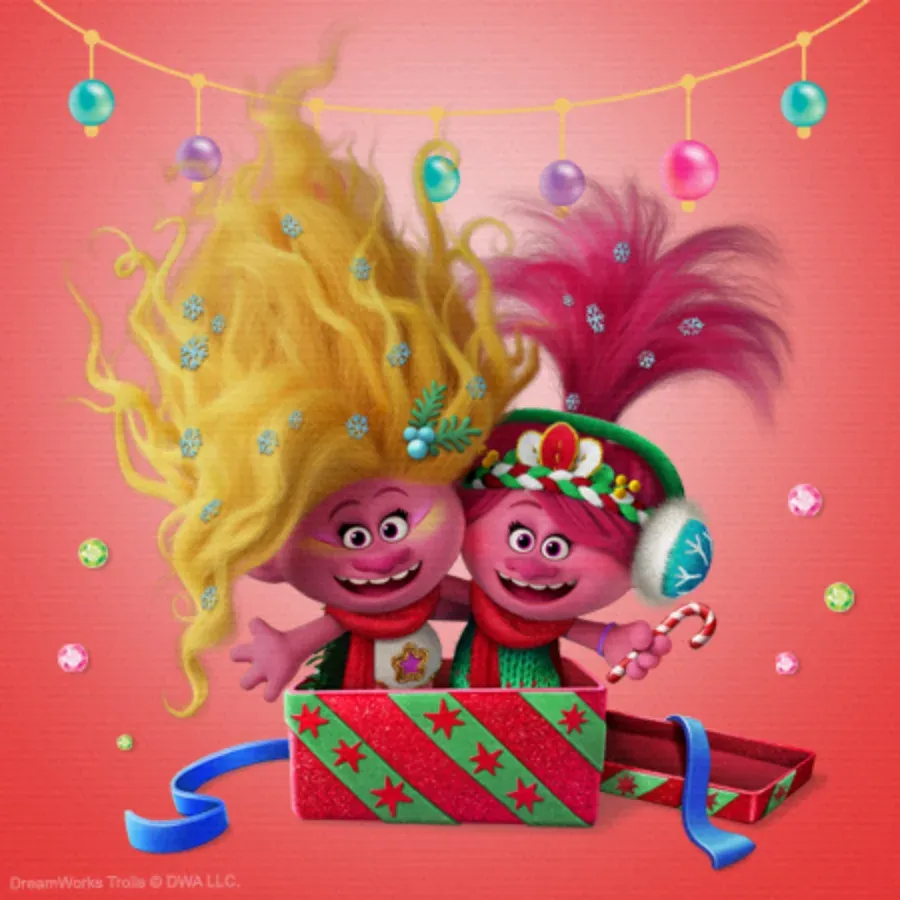 Trolls | Sweetest Holiday card inside left