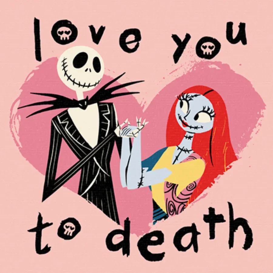 Nightmare Love You Valentine card front