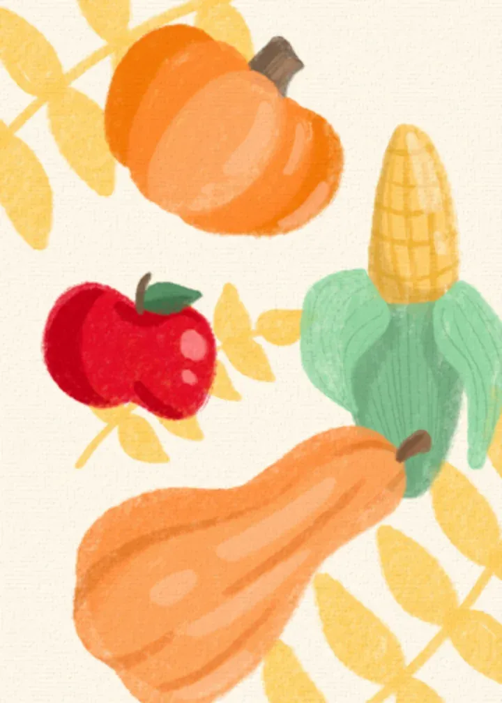 Kwanzaa Border card inside left