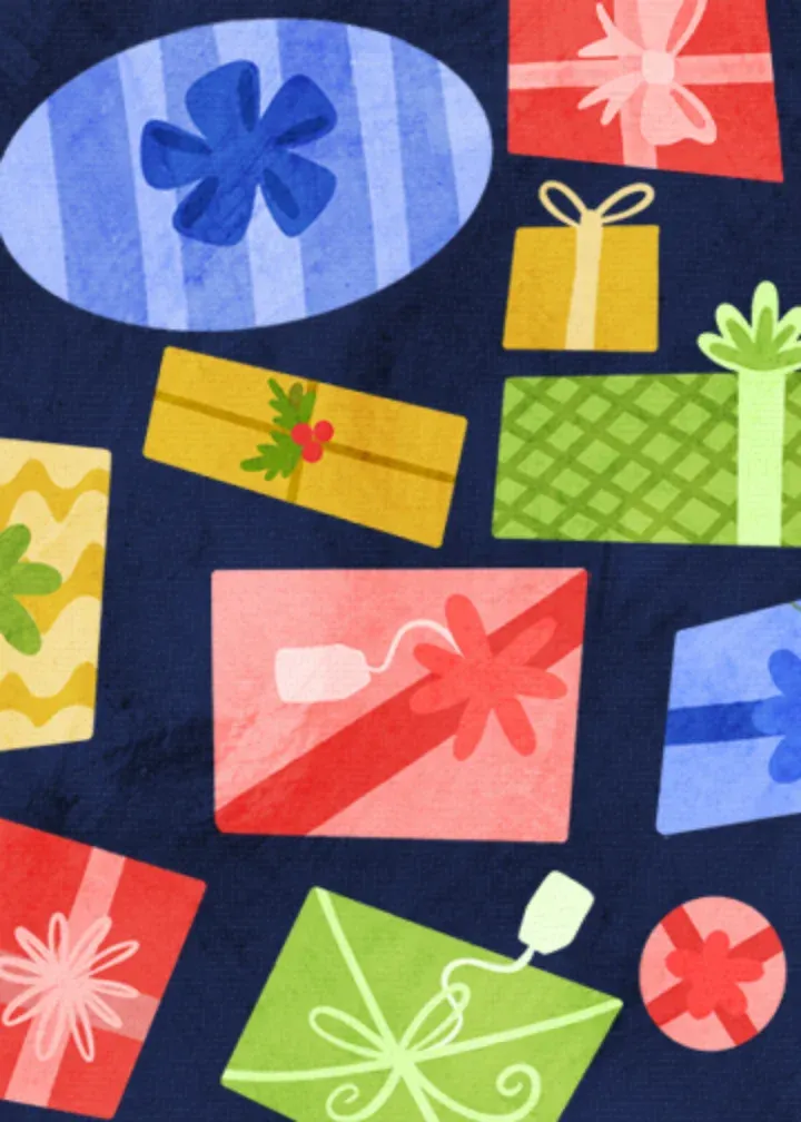 Nephew Presents card inside left