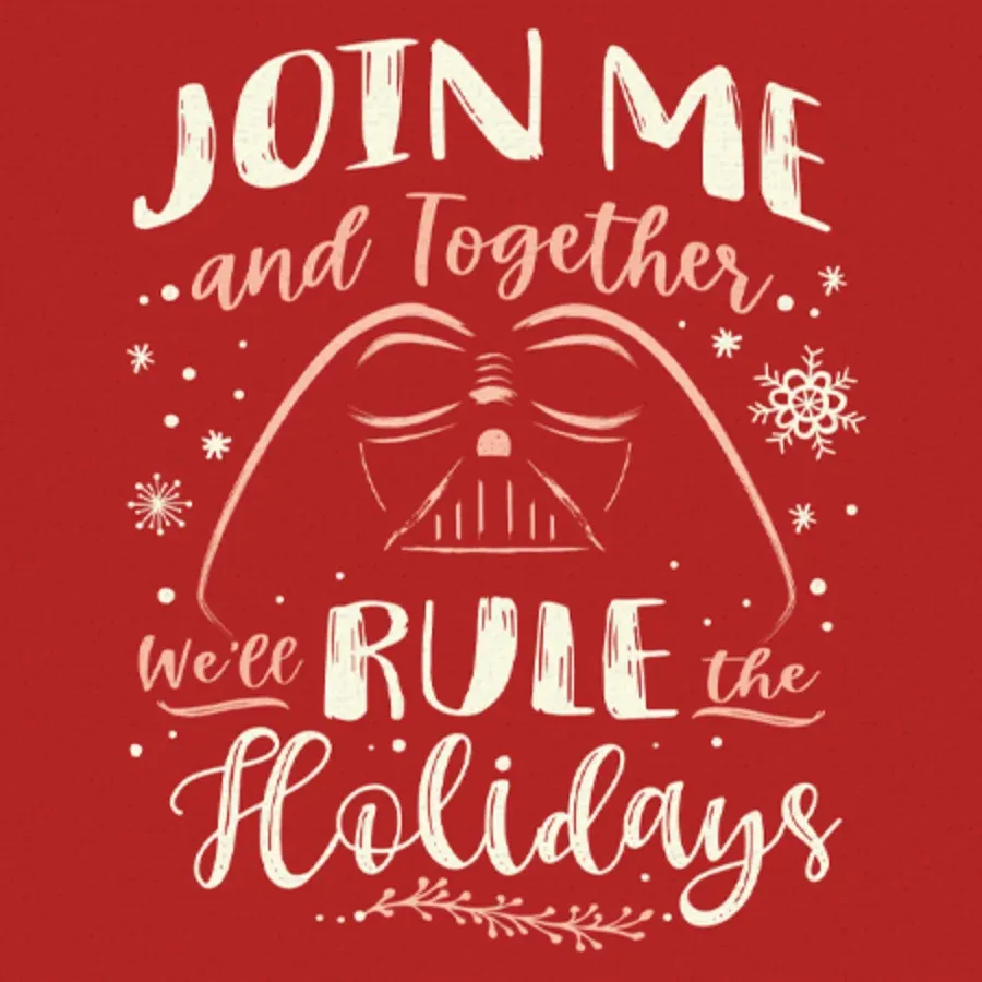 Star Wars | Rule The Holidays card front