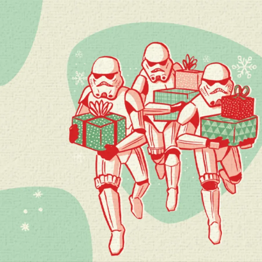 Star Wars | Rule The Holidays card inside left