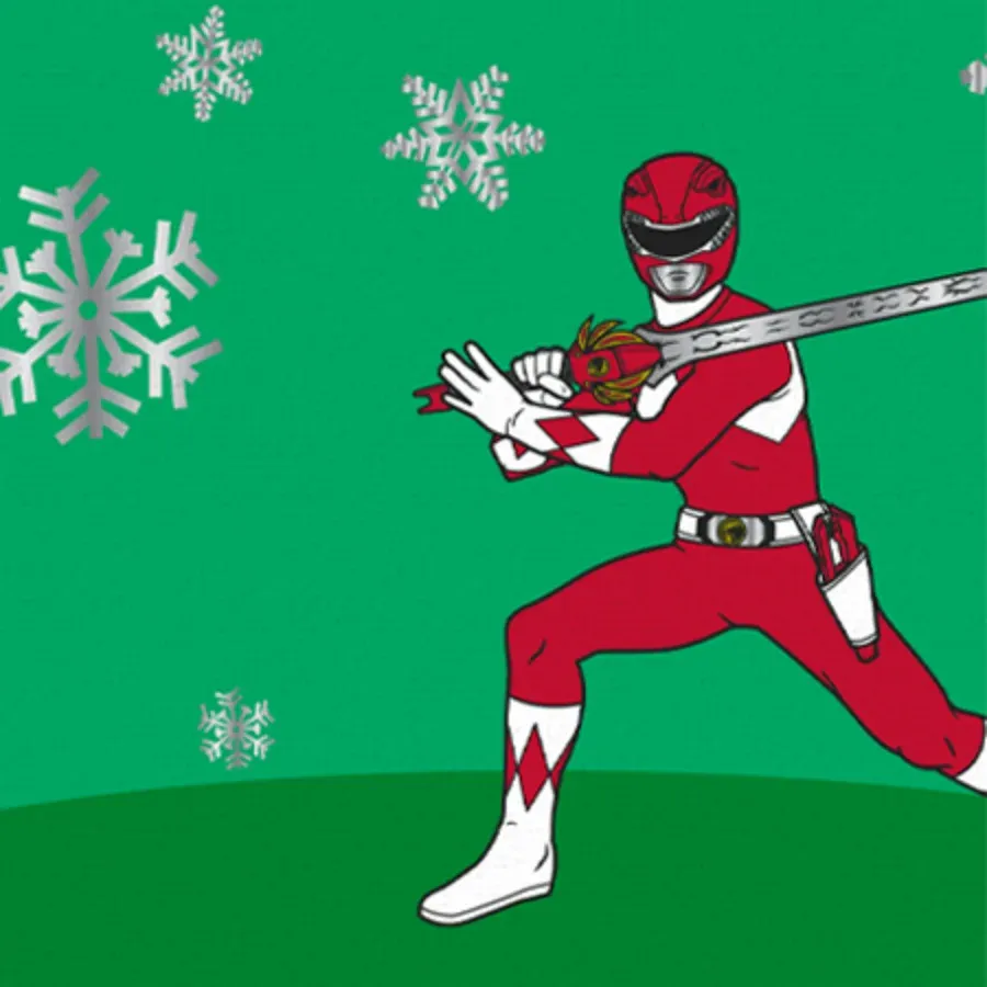 Power Rangers | Holiday card inside left