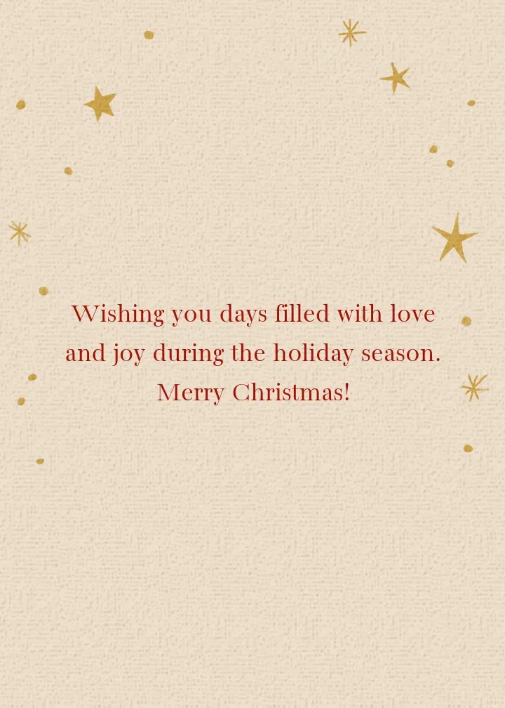 Tinsel Merry Christmas Tree card inside right