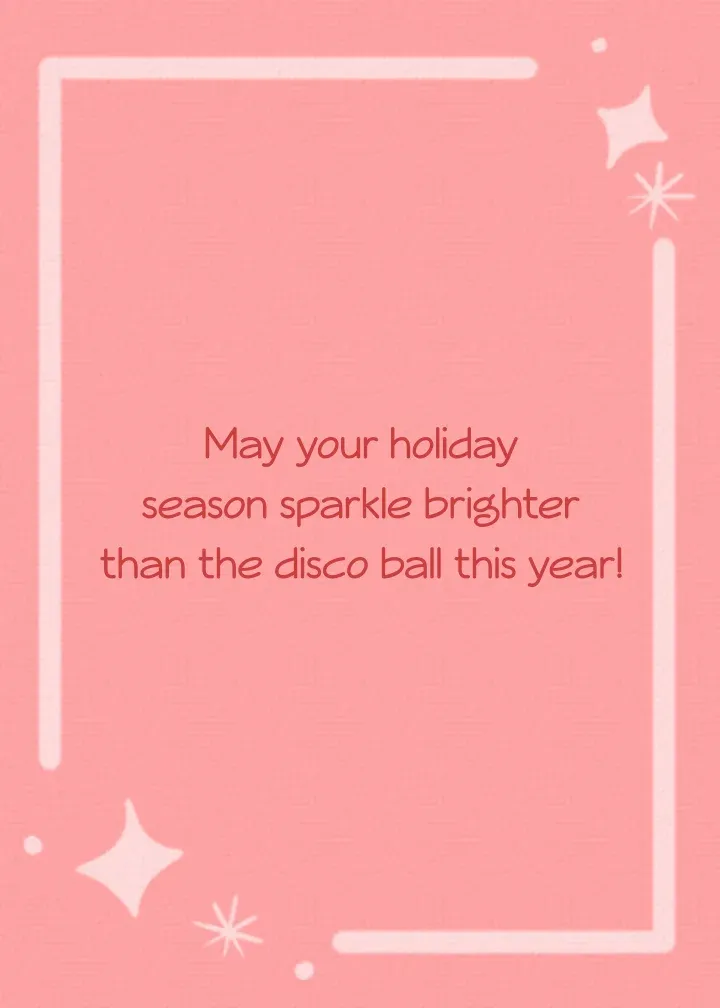 Wishing You a Groovy Yule card inside right