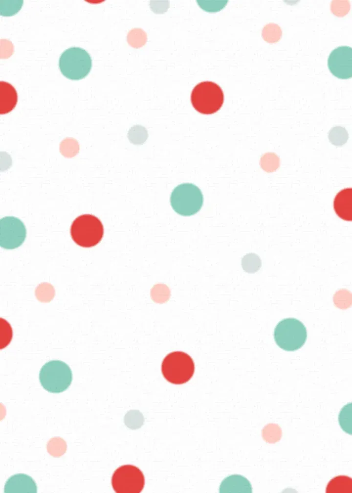 Ornaments Photo Border card inside left