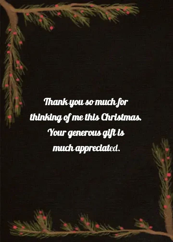 Heart Ornament card inside right