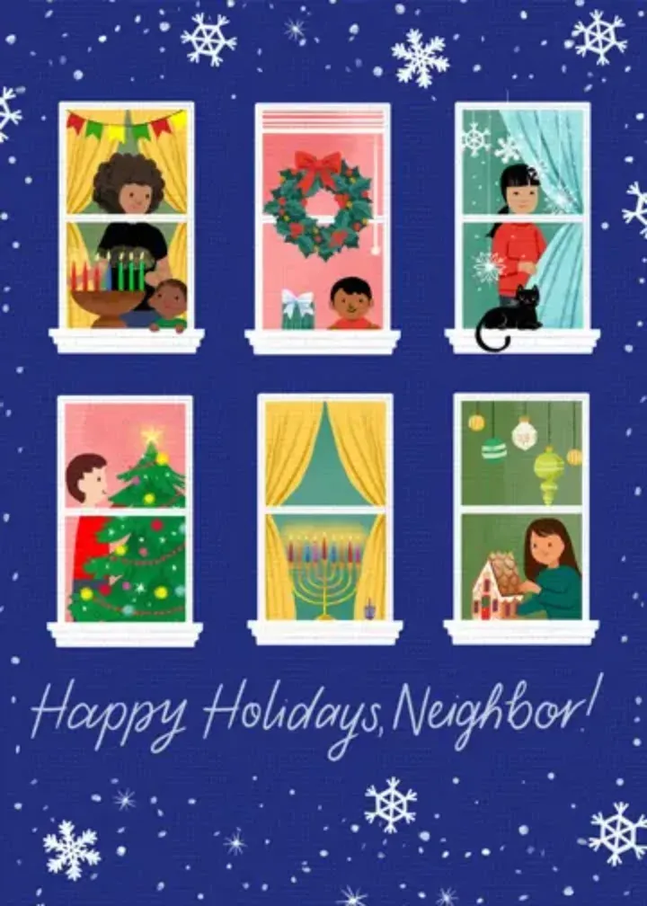 Neighbor Windows card front