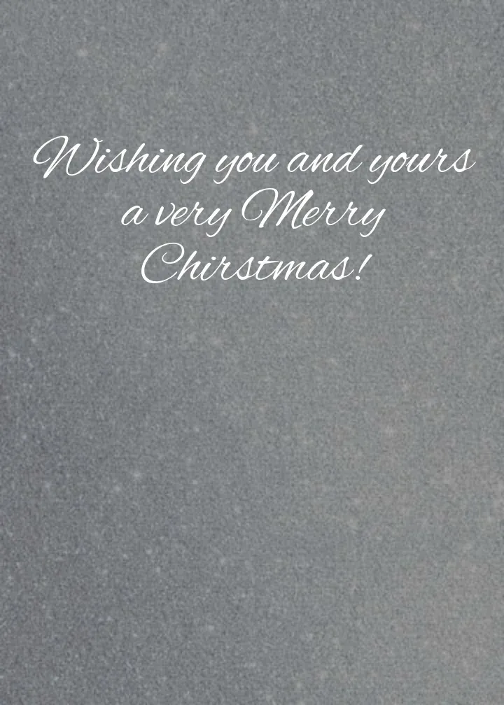 Photo Silver & Gold card inside right