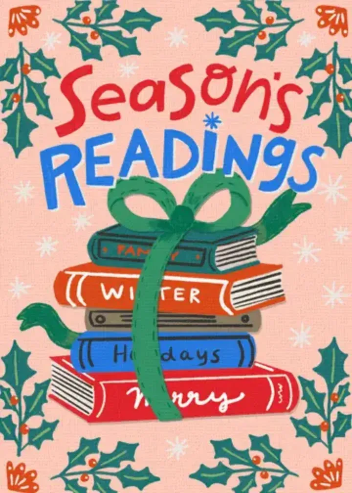Season's Readings card front