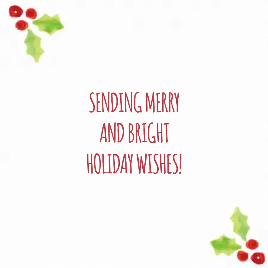 National Lampoons Christmas card inside right