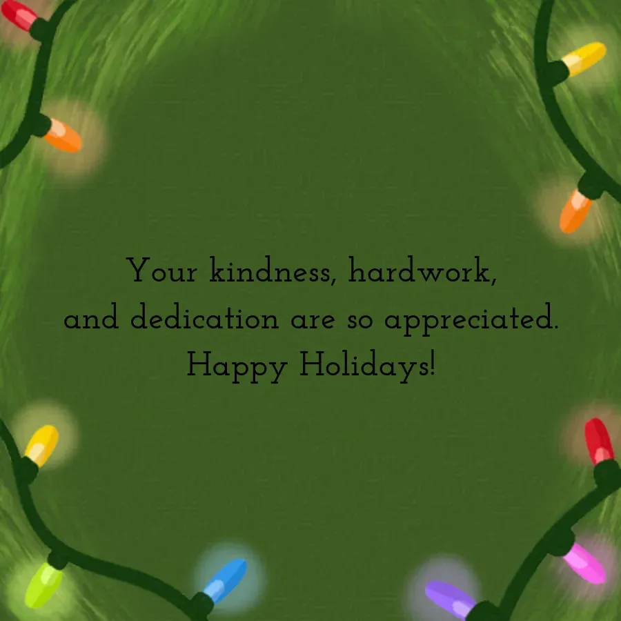 Apple Ornament card inside right