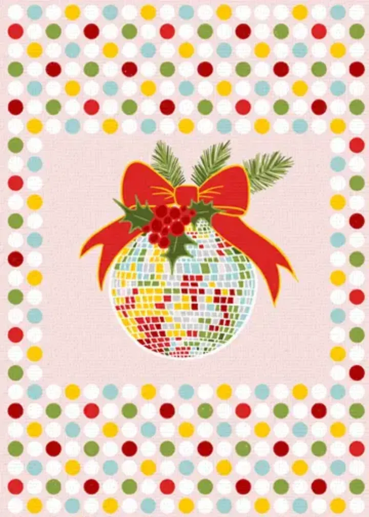 Groovy & Bright card inside left