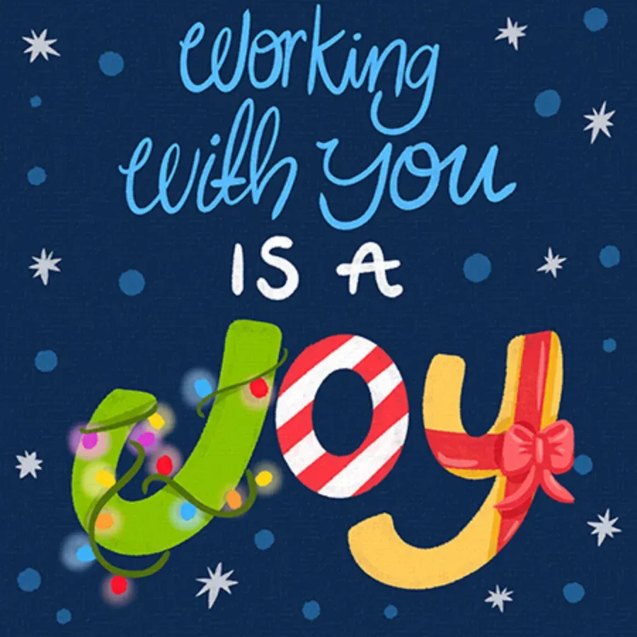 Joy Coworker card front