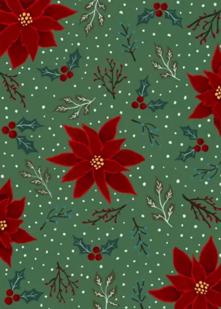 Holiday Thank You For Support card inside left