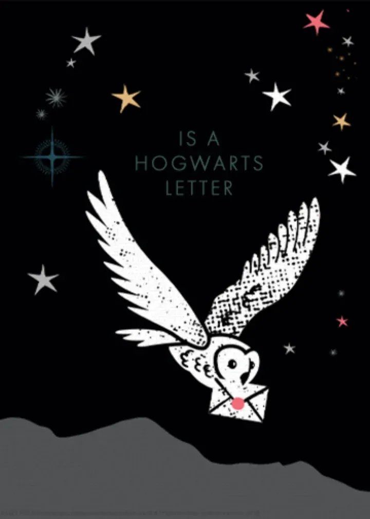 Harry Potter | Holidays card inside left