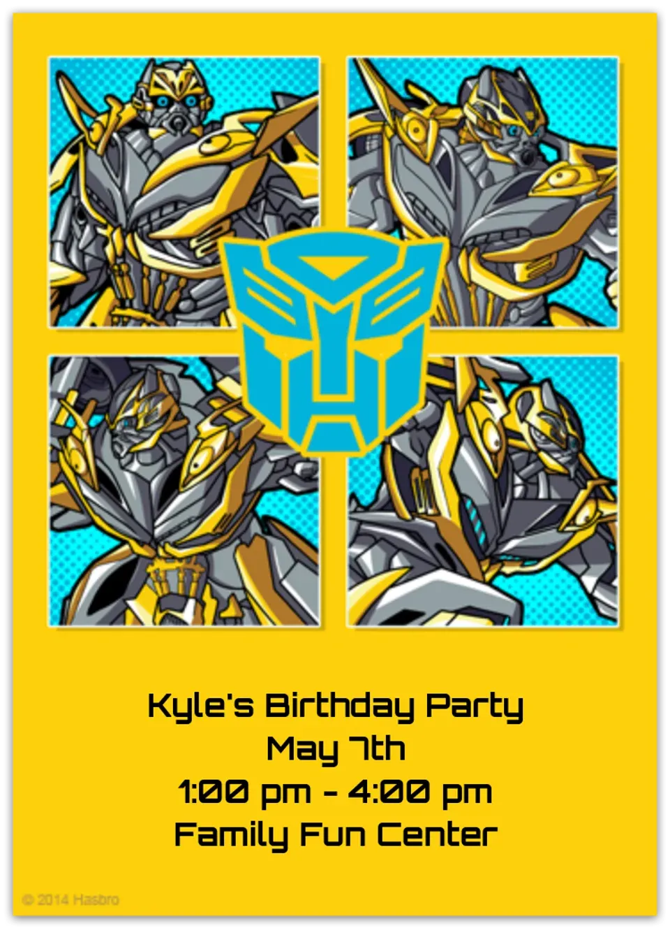 Bumblebee  card
