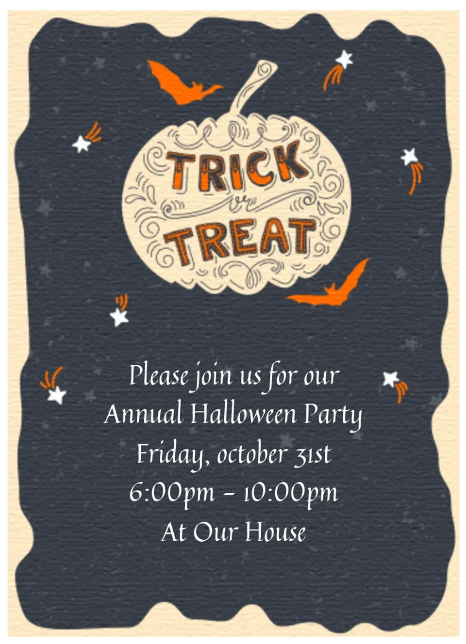 Vintage Halloween card