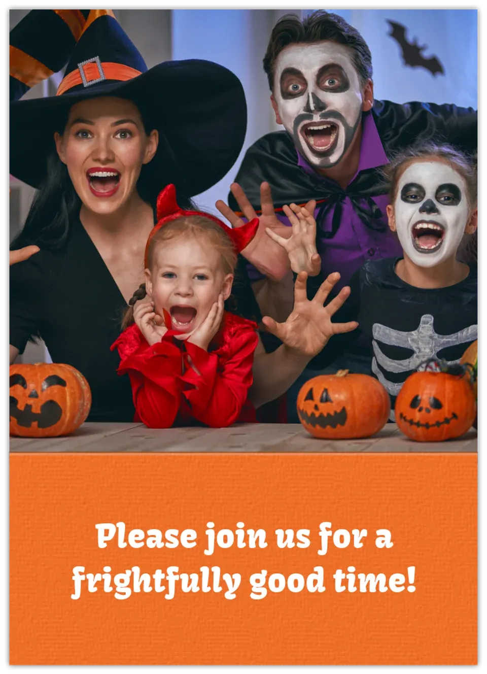 Halloween Photo card