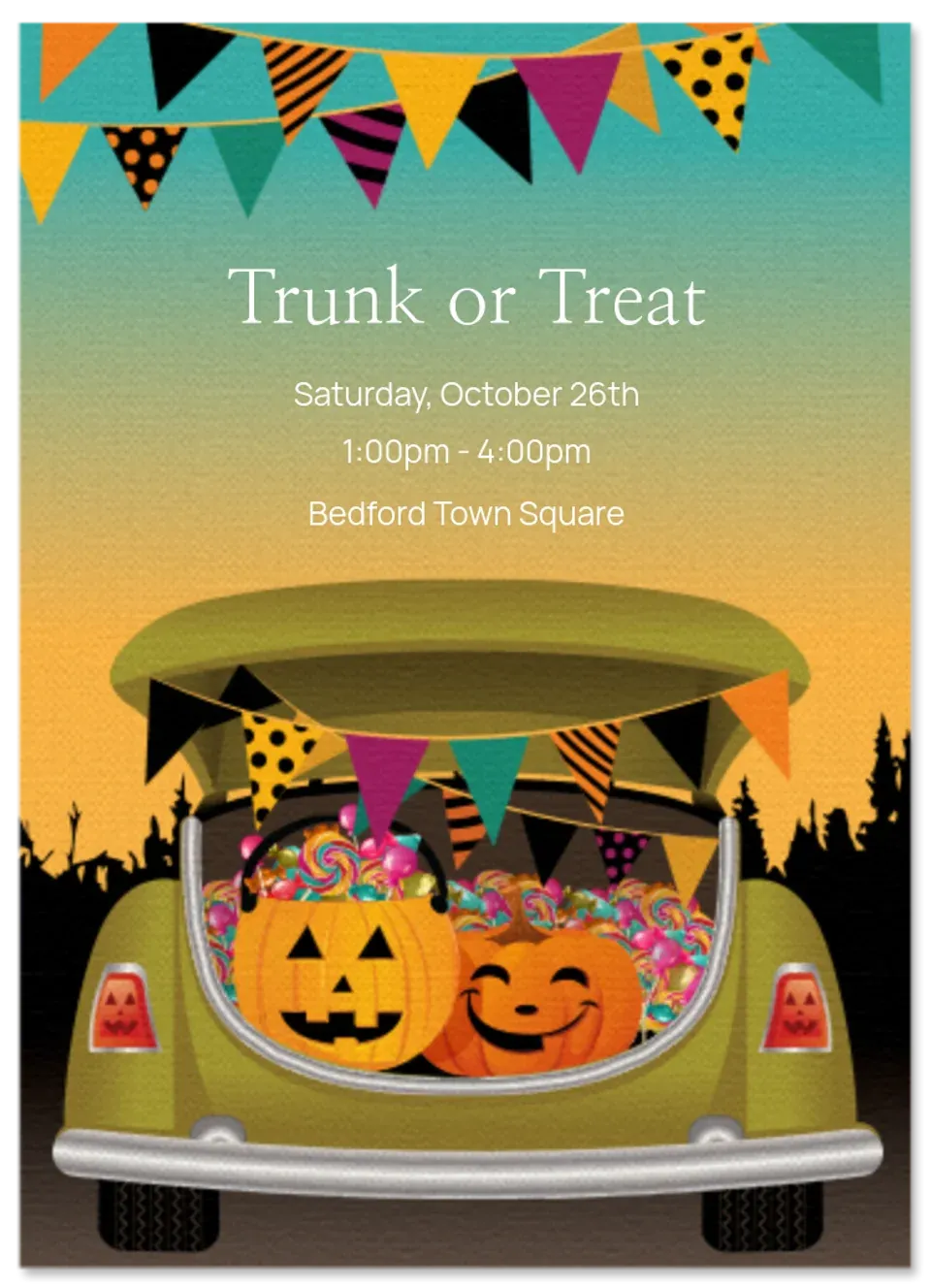 Trunk or Treat card