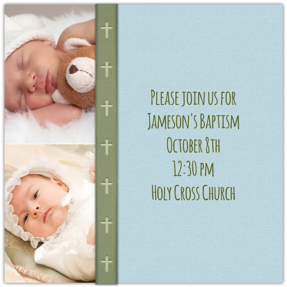 Religious Photo Frame card