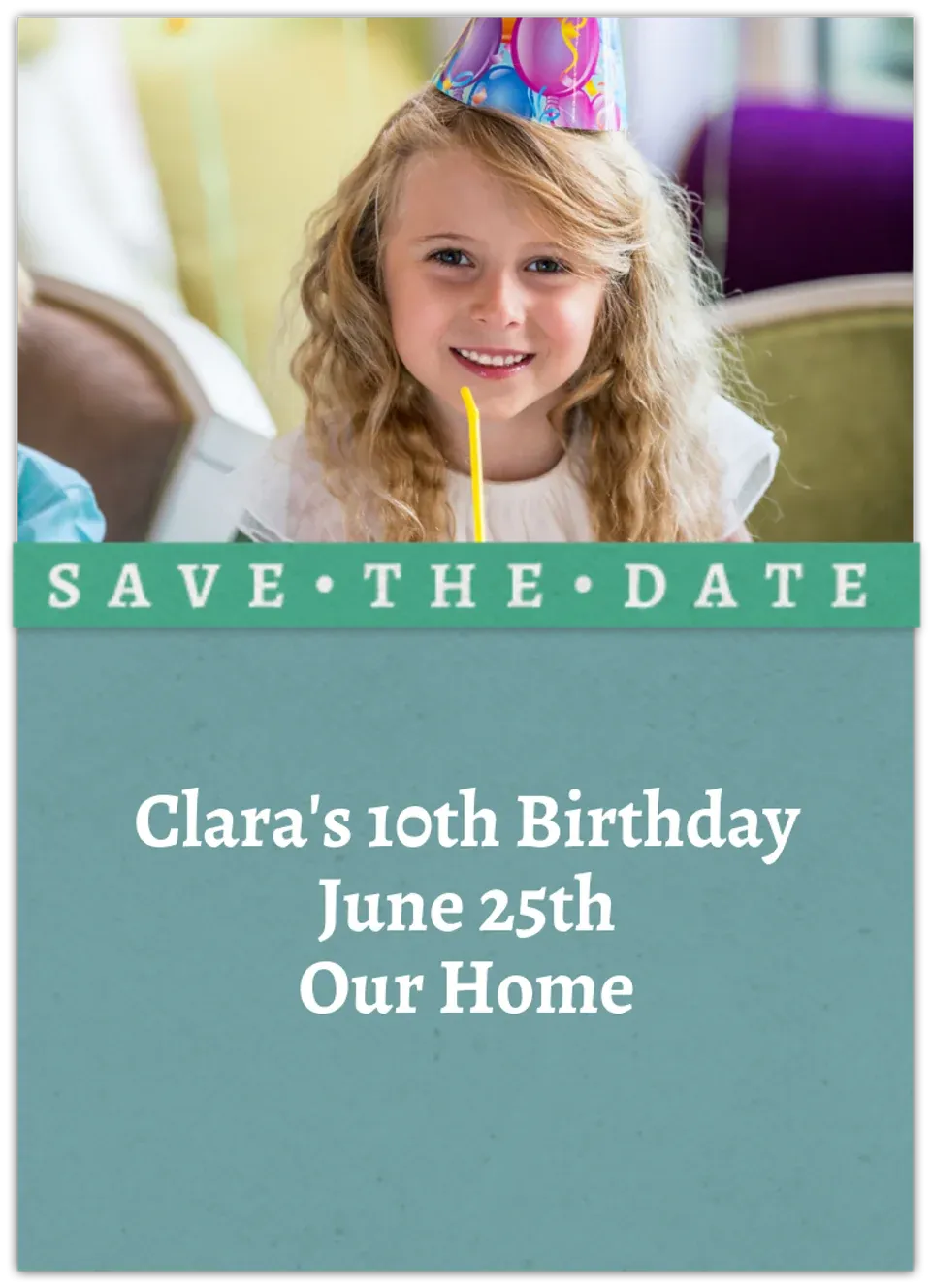 Save the Date Photo card