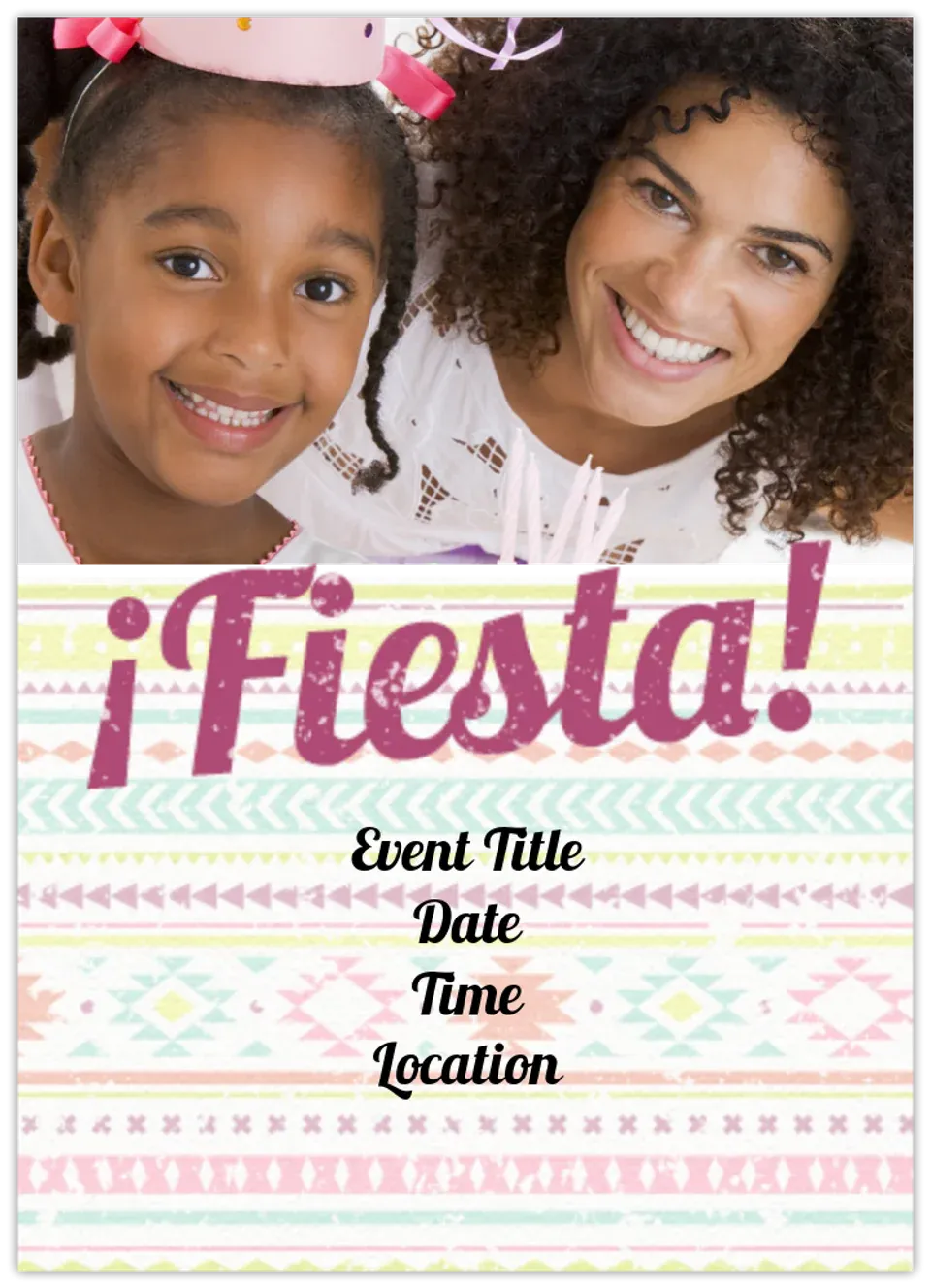 Fiesta Photo card