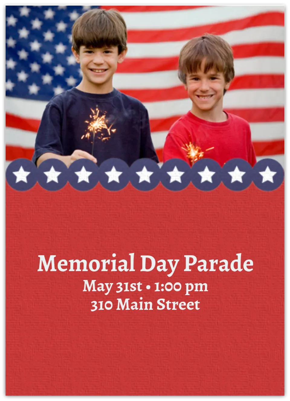 Patriotic Photo card