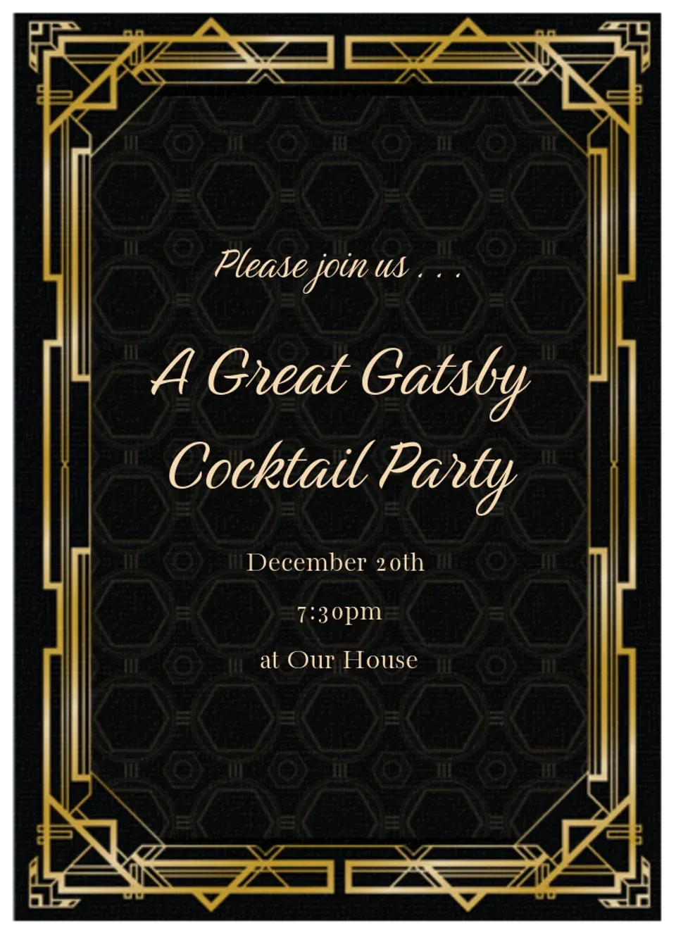 Gatsby card