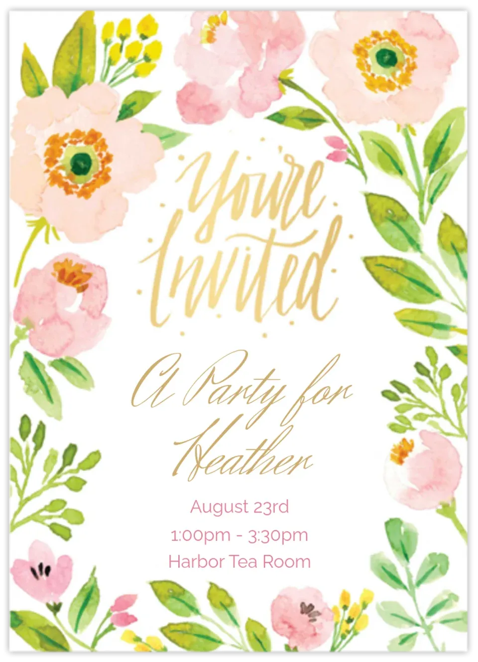 Spring Blossoms card