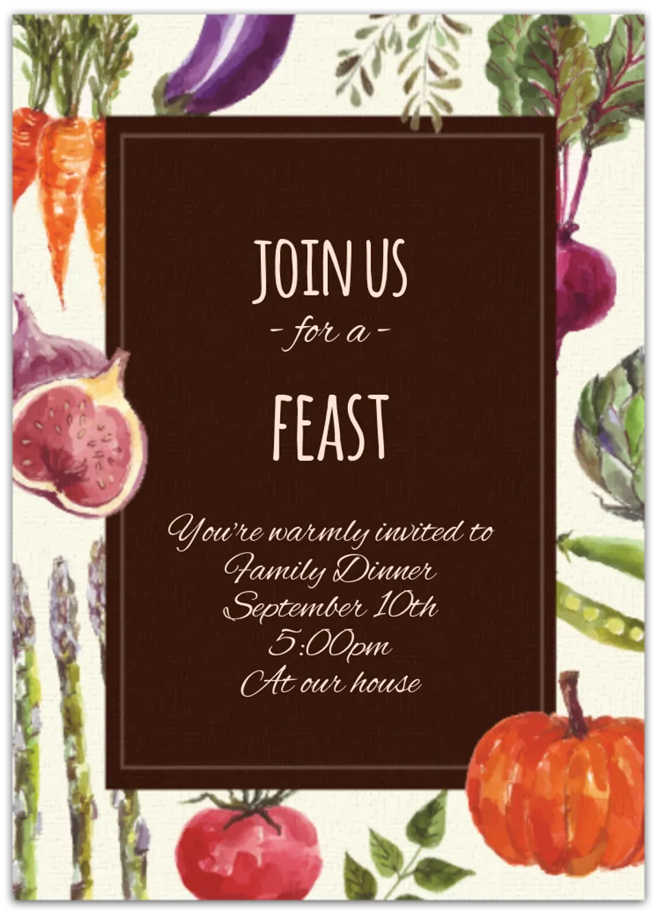 Feast card
