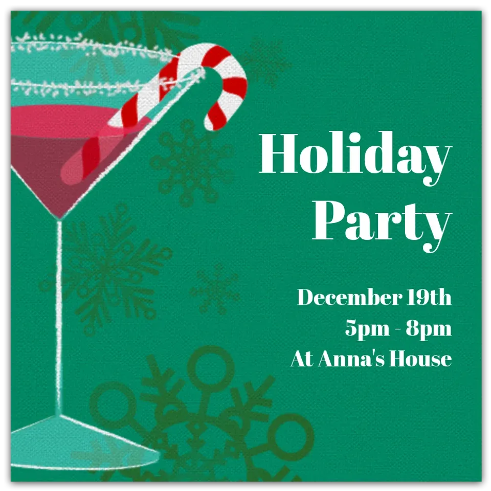 Peppermint Cocktail card