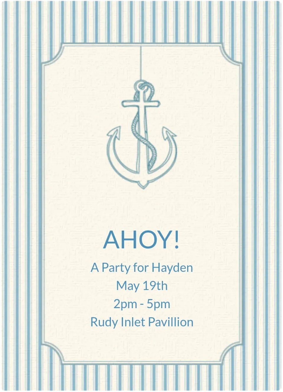 Nautical card