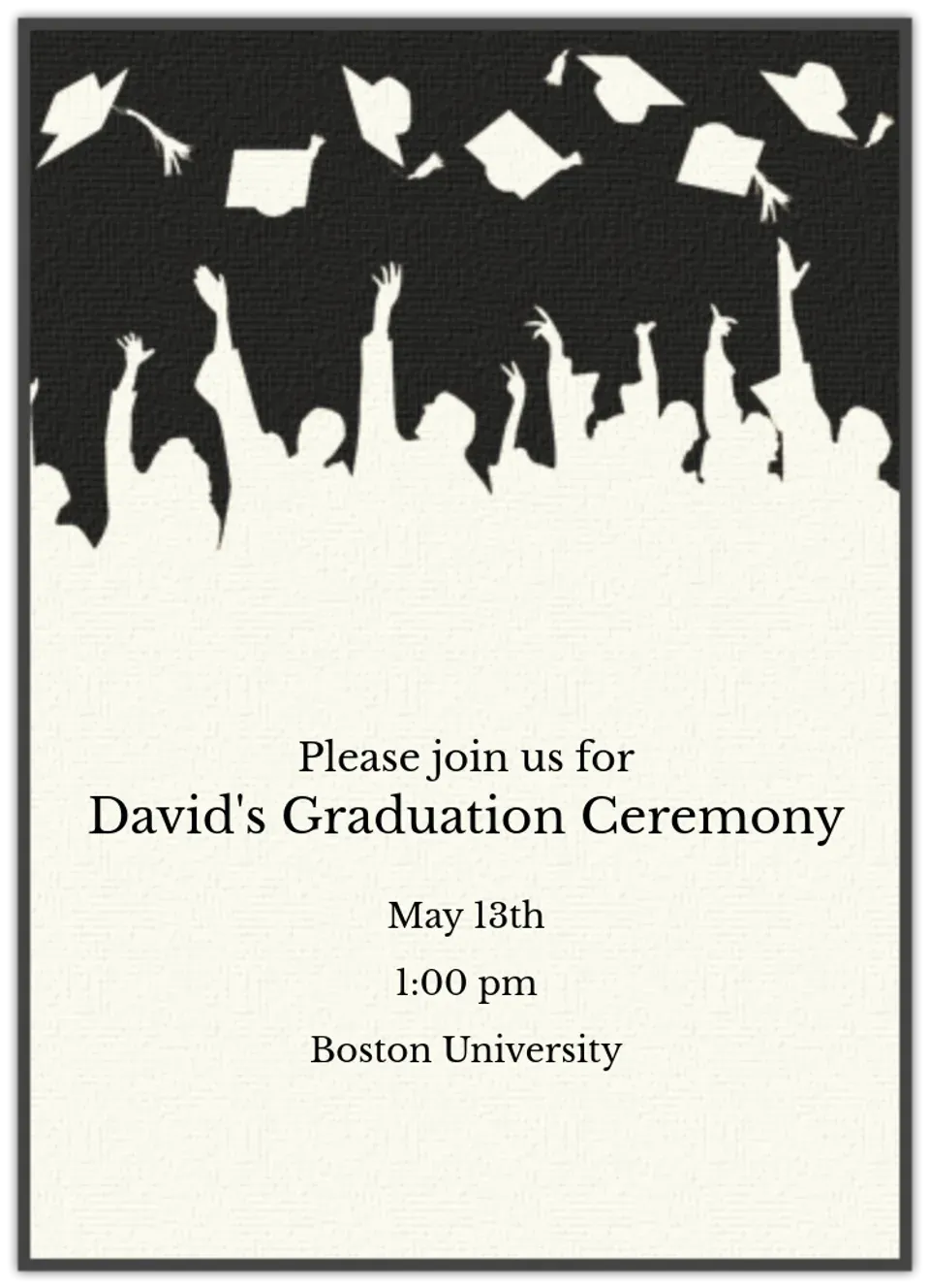 Grad Celebration card