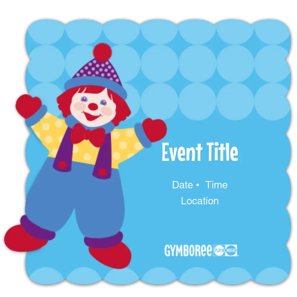 Gymboree | Gymbo Cutout card