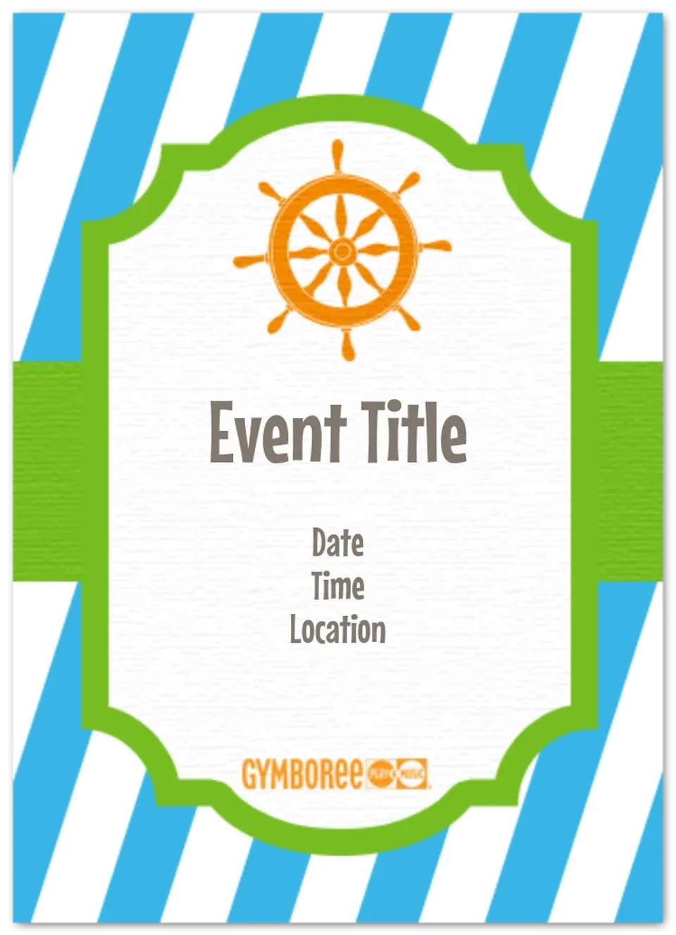 Gymboree | Nautical card