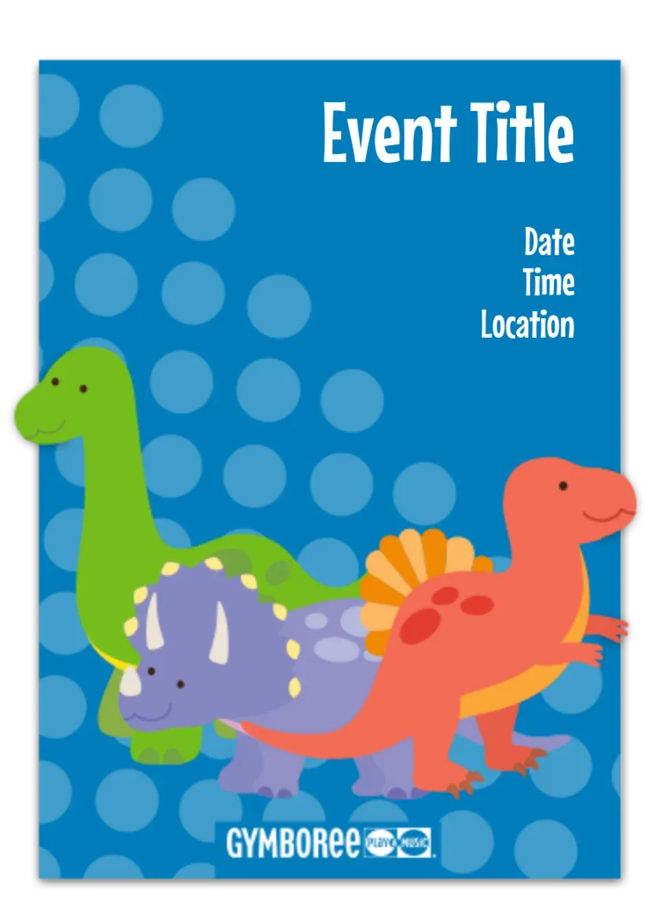 Gymboree | Dinosaur card