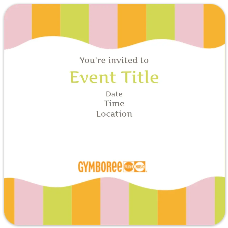 Gymboree | 1st Birthday Girl card