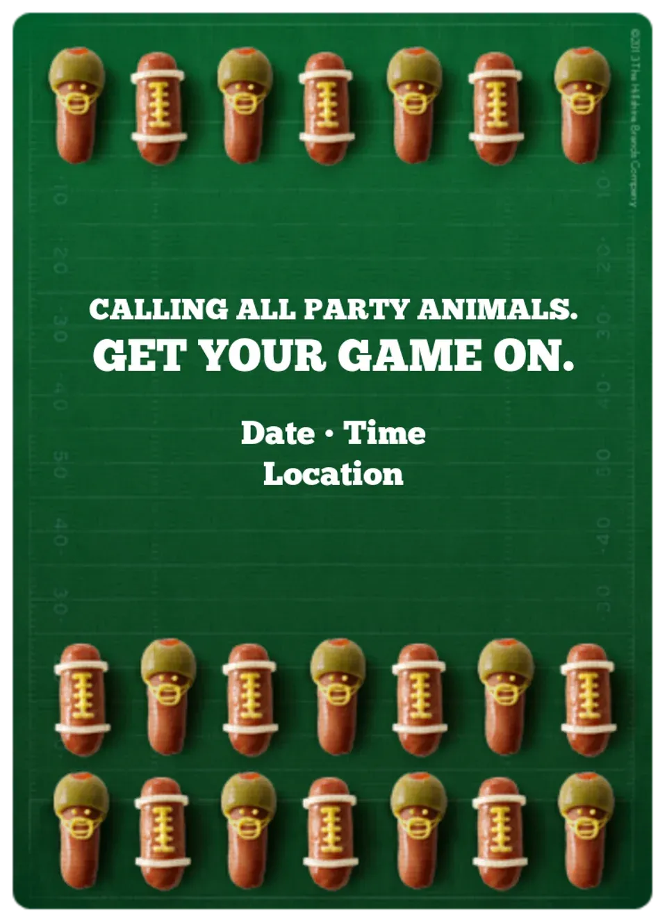 Party Animals card
