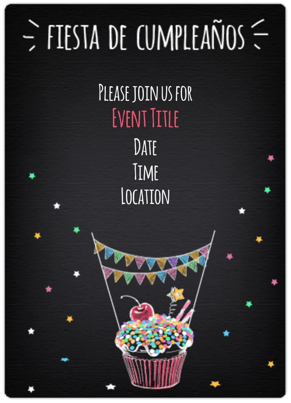 Fiesta de Cumpleanos card