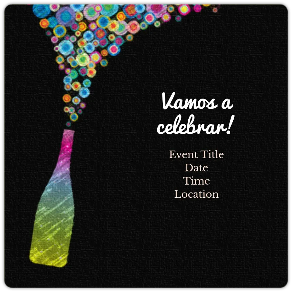 Vamos a celebrar! card