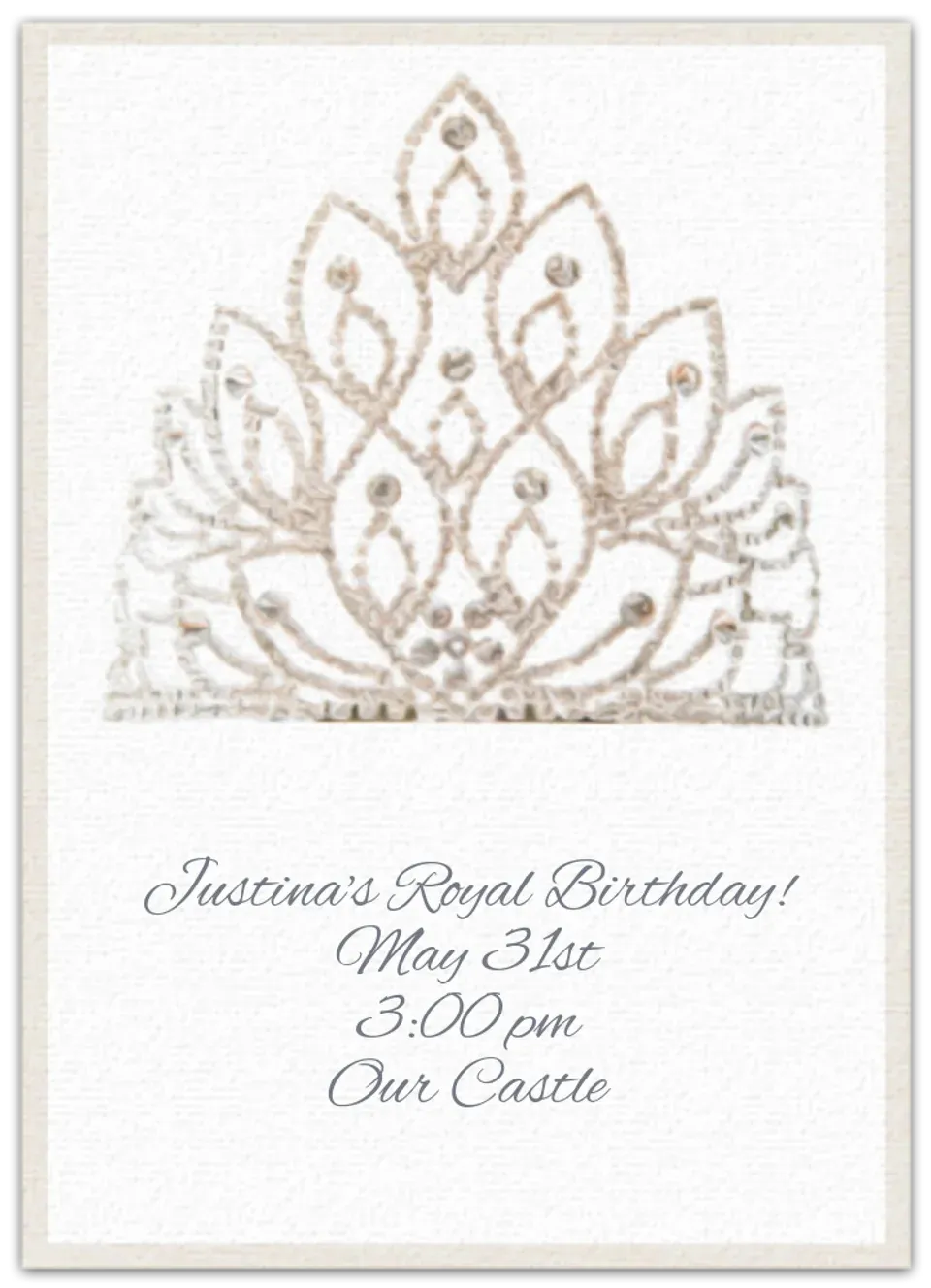 Royal Crown card